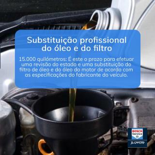 Substituição de óleo e filtro