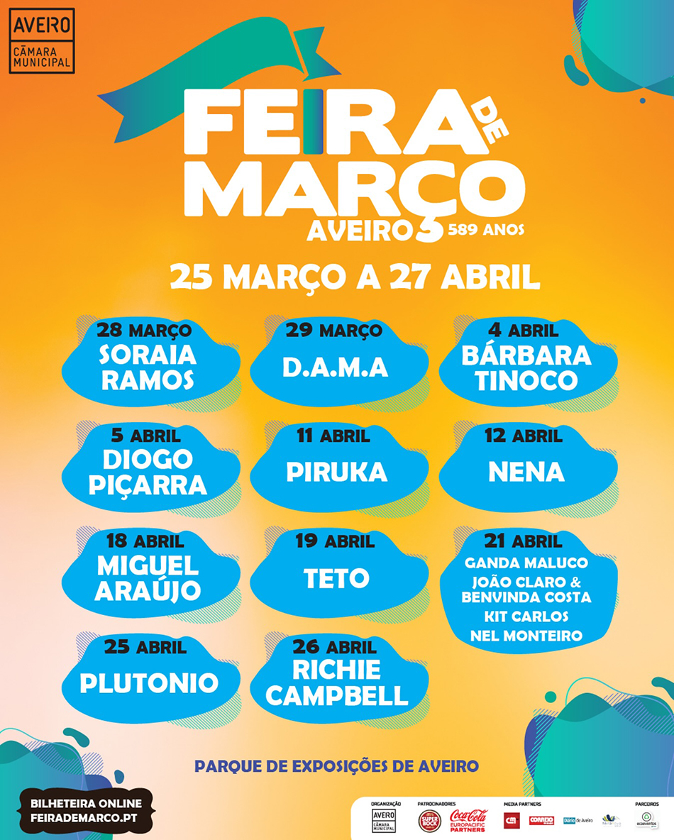 Cartaz Feira de Março 2025